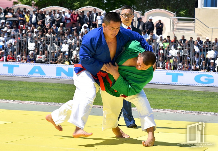 The strongest kurash players fought for the prize of the President of the Republic of Uzbekistan