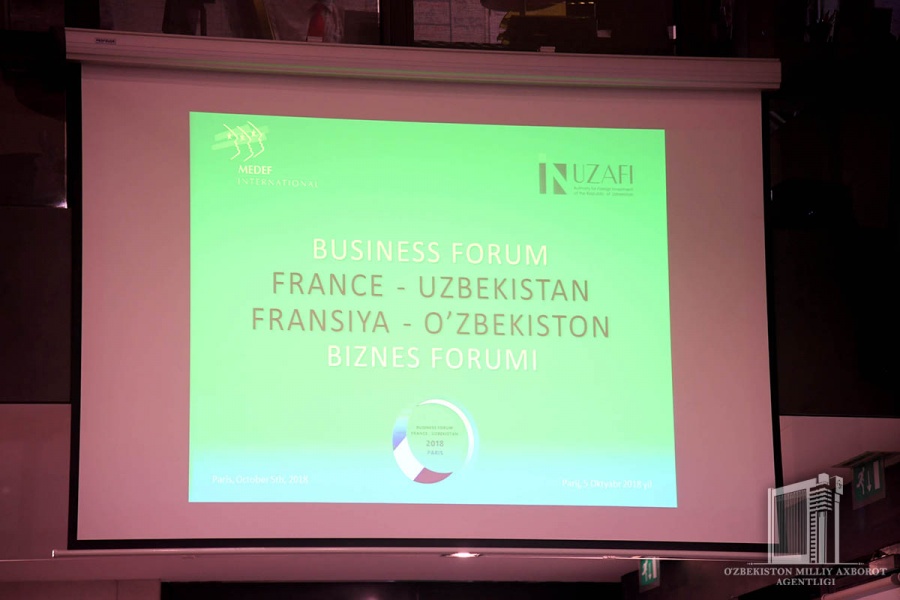 Uzbekistan – France business forum