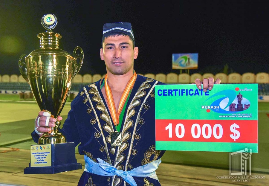 The strongest kurash players fought for the prize of the President of the Republic of Uzbekistan