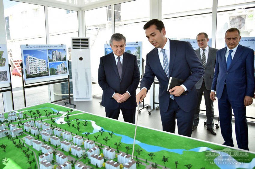 638 apartment buildings will build in Tashkent in a year