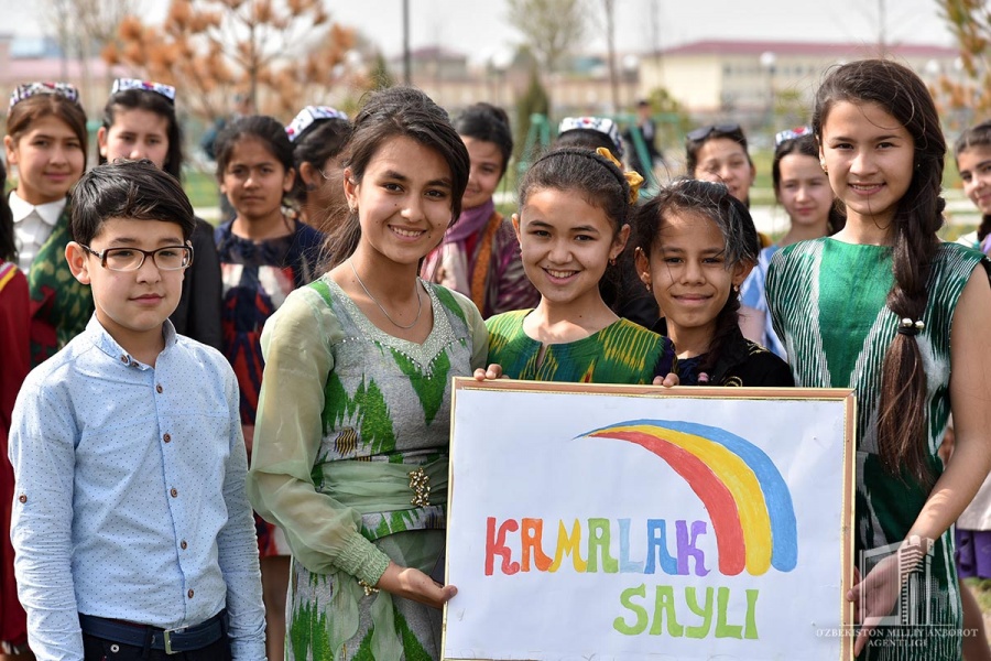 Festive sayil, dedicated to Navruz in Kashkadarya