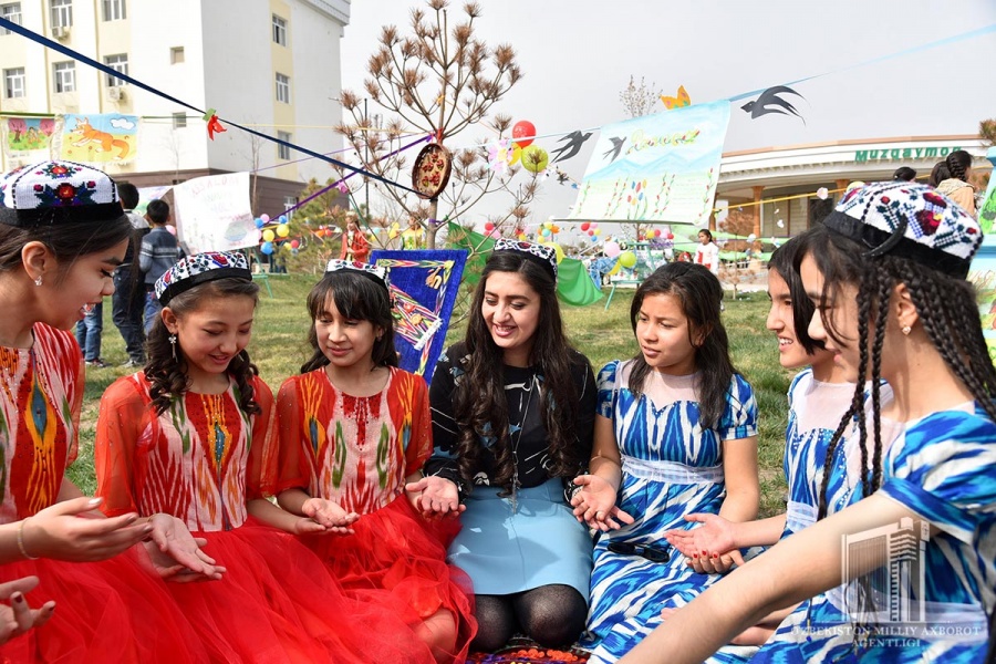 Festive sayil, dedicated to Navruz in Kashkadarya