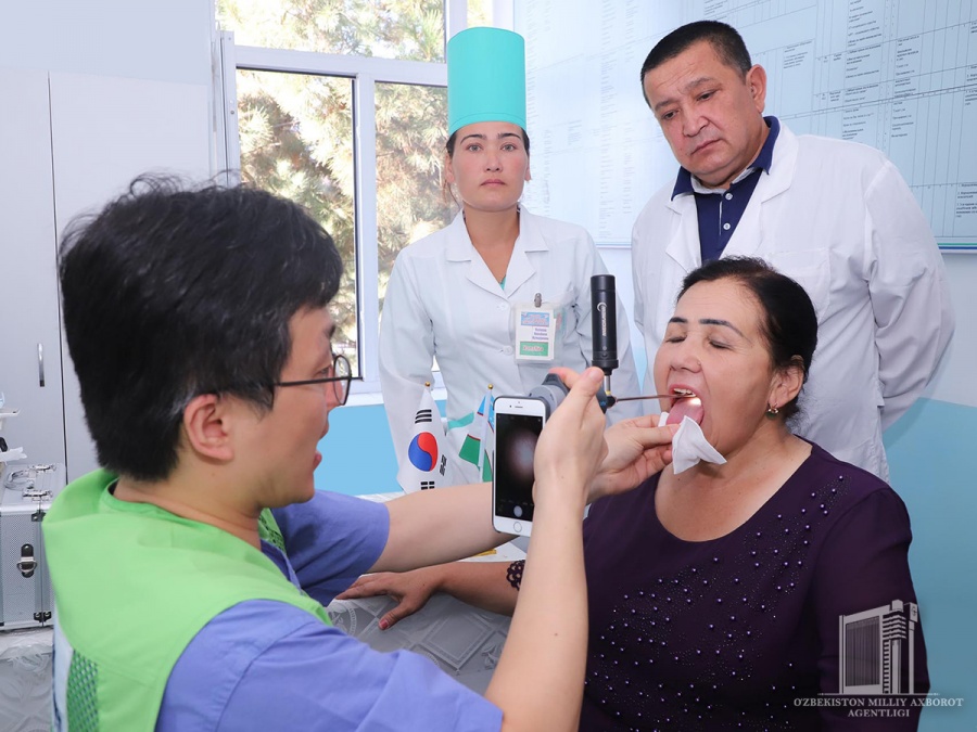 South Korean physicians visit Namangan