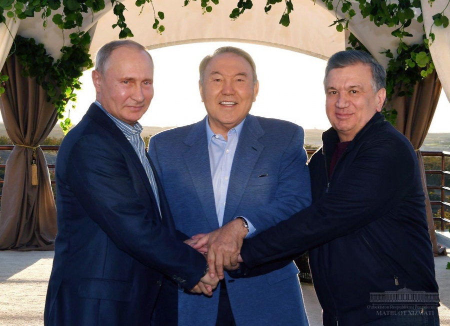 On informal meeting of the President of the Republic of Uzbekistan with the President of the Russian Federation and the President of the Republic of Kazakhstan