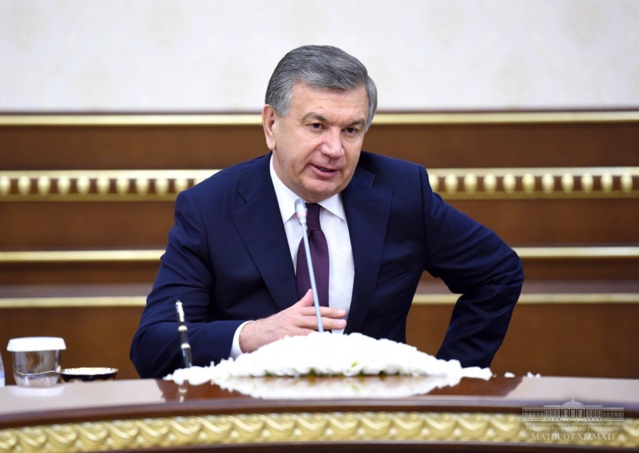 President of the Republic of Uzbekistan Shavkat Mirziyoyev