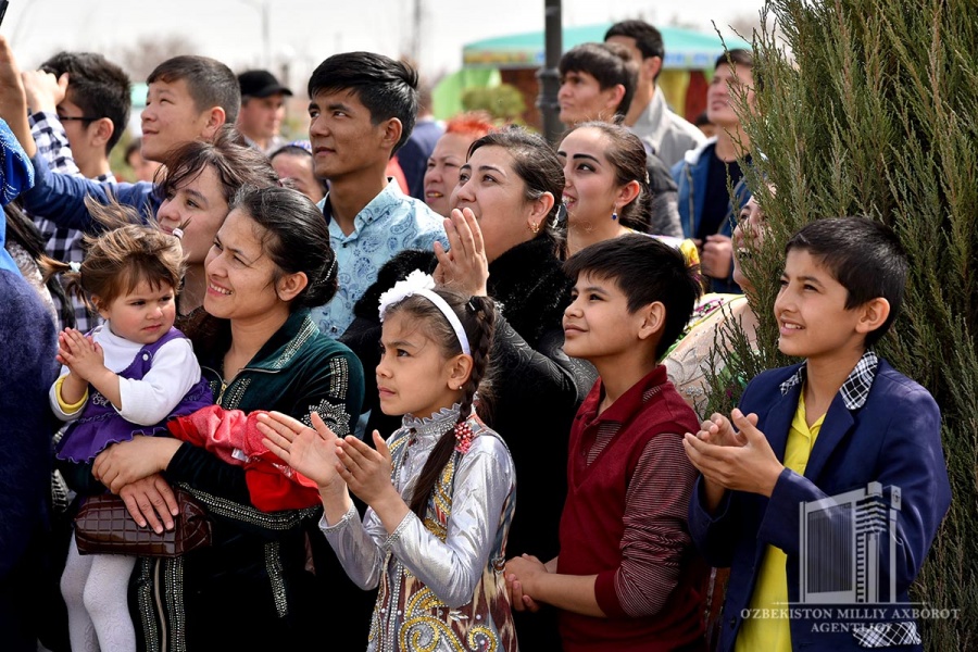 Festive sayil, dedicated to Navruz in Kashkadarya