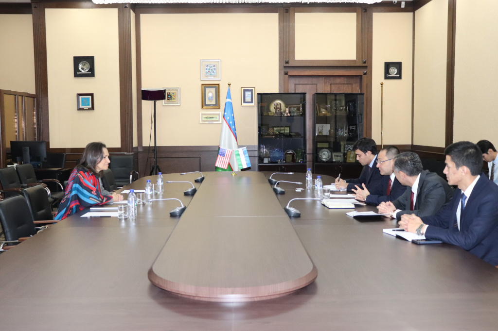 CCI hosts a meeting with Chairman of American – Uzbekistan Chamber of Commerce