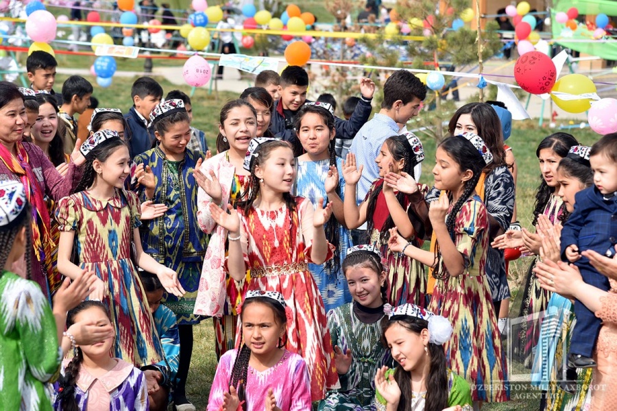 Festive sayil, dedicated to Navruz in Kashkadarya