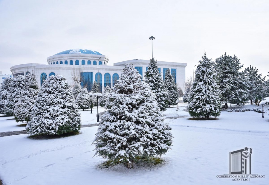 Фото зима в узбекистане