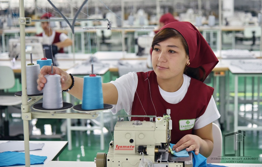 “Zarbdor textile” LLC in Zarbdor district