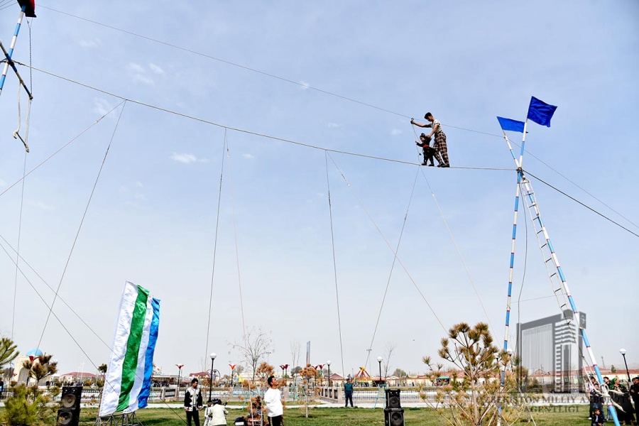 Festive sayil, dedicated to Navruz in Kashkadarya